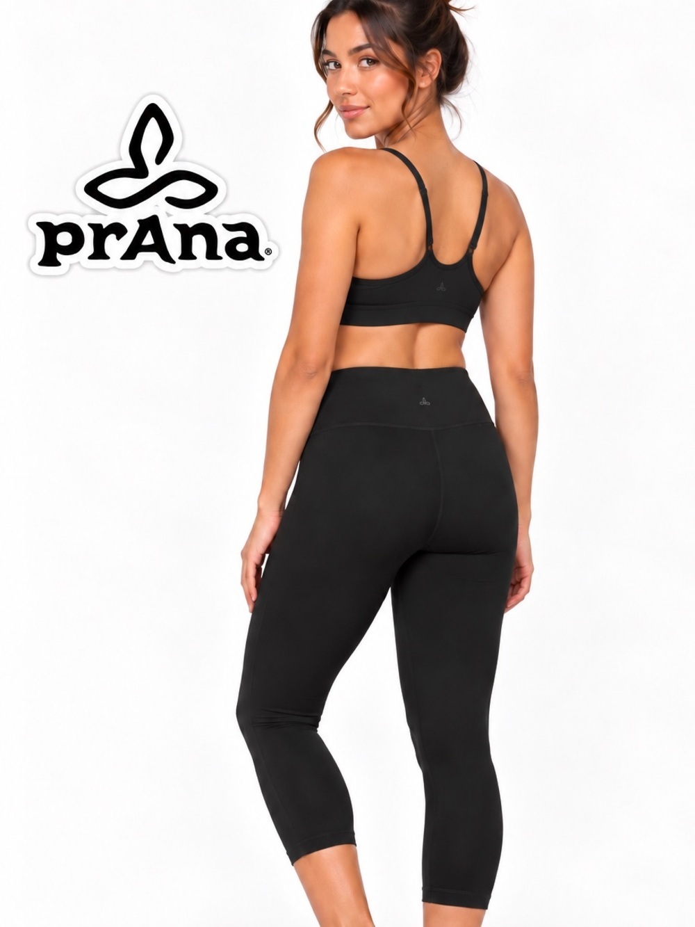 prAna Black Transform Capri